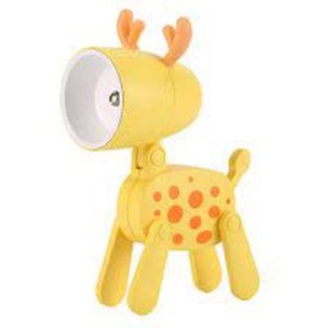 Led Eye Protection Foldable Mini Night Light Dog Deer Yellow